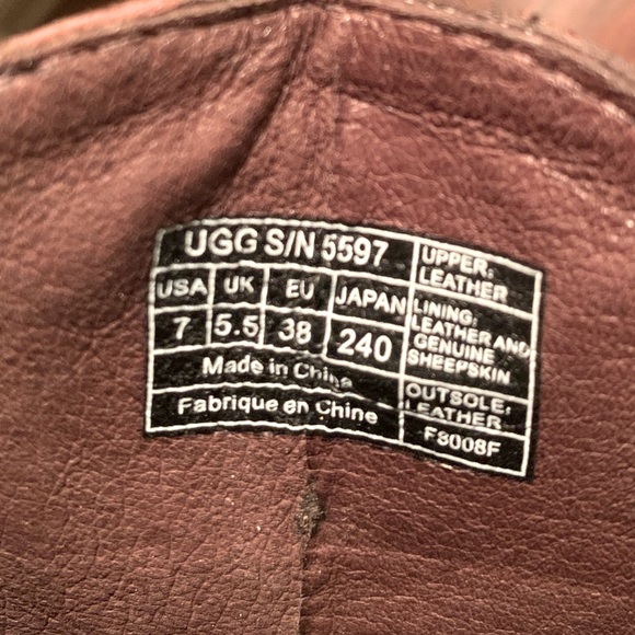 UGG Brown Suede Booties - Picture 8 of 8